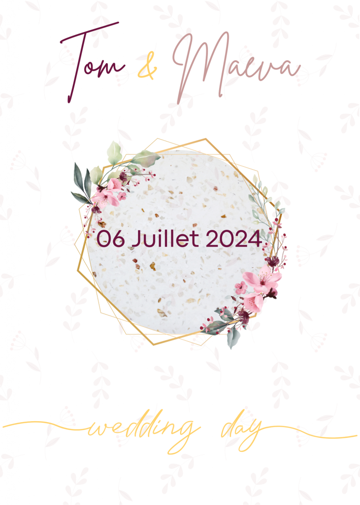 WEDDING DAY FLEURS