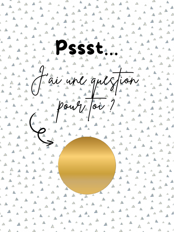 PARRAIN MARRAINE SIMPLE TRIANGLE